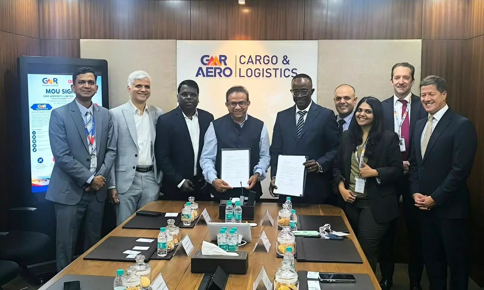 Aramex and GMR Airports Sign MoU to Strengthen India’s Air Cargo Infrastructure
